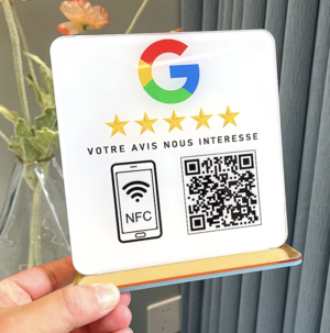 Skilt til Google Anmeldelser